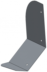 ЩИТОК НАПР. ЛЕВЫЙ 2610420 (АНАЛОГ)